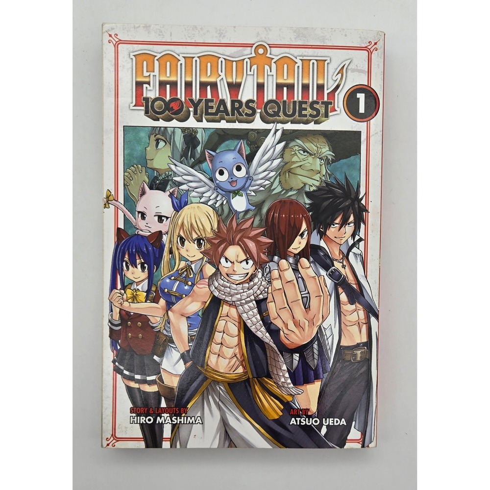 Fairy Tail 100 Years Quest Vol 1 Manga Hiro Mashima Atsuo Ueda Comics